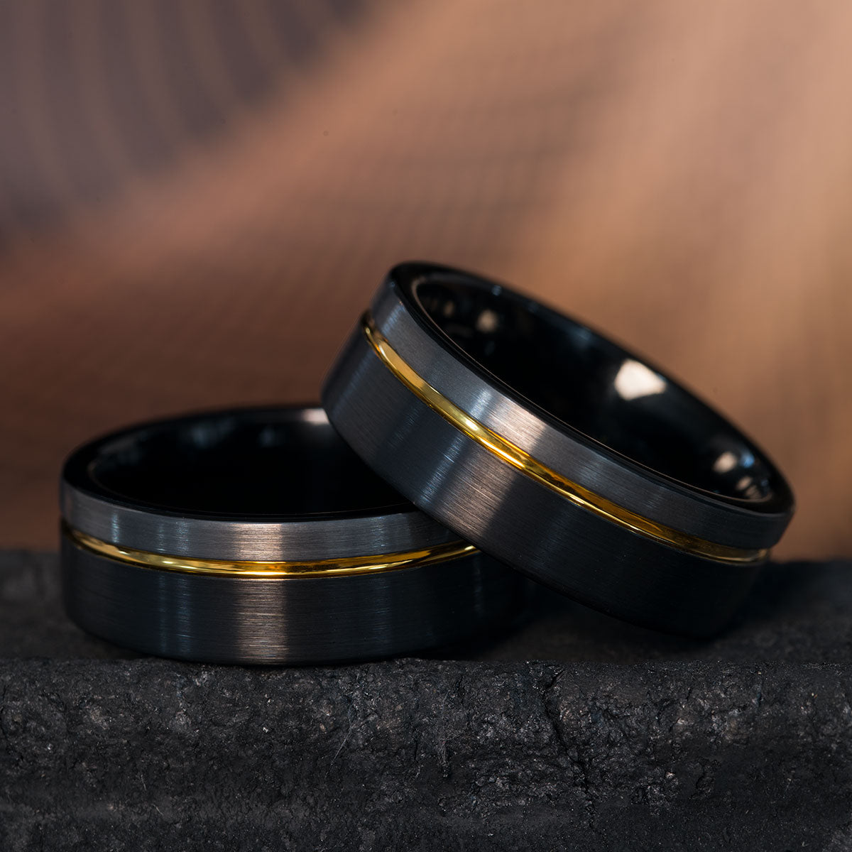 Ring/TEEN'S RING 新品未開封品 THE-JOURNEYMAN-Black-gold-