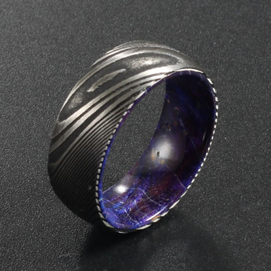 damascus steel ring